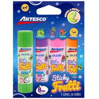 Goma en Barra ARTESCO Sticky Frutti 8g x4un