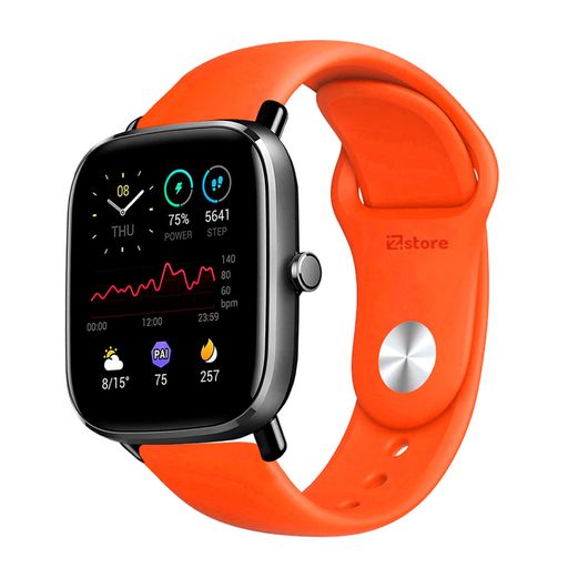 GENERICO Correa Silicona Para Garmin Vivoactive 3 Forerunner 245 645-  NARANJA