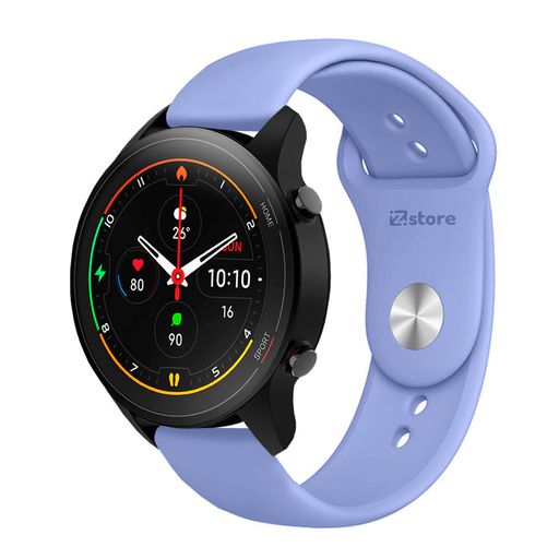 Correa Compatible Con Xiaomi Mi Watch Color Lavanda Broche 22mm