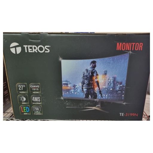 Monitor gaming te-3199n teros curvo 27 pulgadas 75hz hdmi TEROS