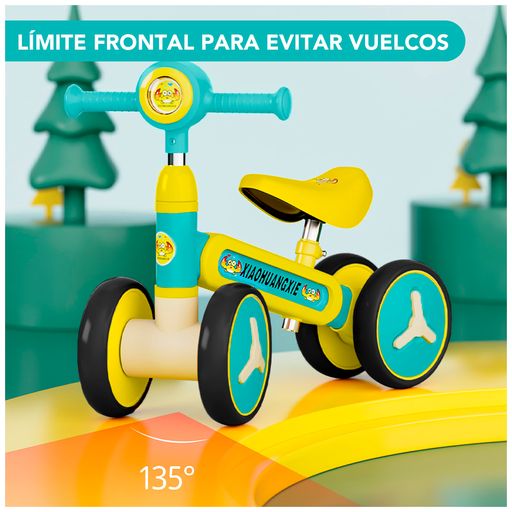 GENERICO Corre Pasillo Bebe Bicicleta De Equilibrio Blanco