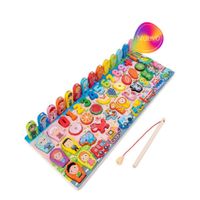 Juego Montessori De Madera Con Temática De Profesiones Para Niños