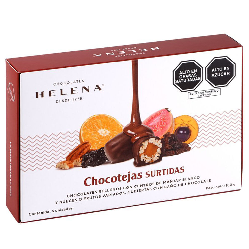 Chocotejas Surtidas HELENA Caja 180g