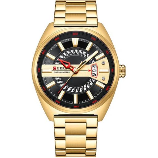 Reloj curren dorado online de hombre