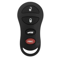 Carcasa de Control Remoto 3+1 Botones para Jeep/Chrysler/Dodge