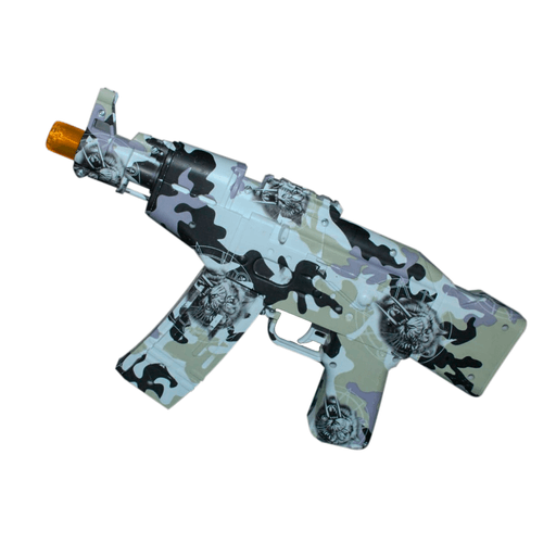 Pistola De Hidrogel Juguete Ak47 Metralleta Grafiti Lanza Balines color 4