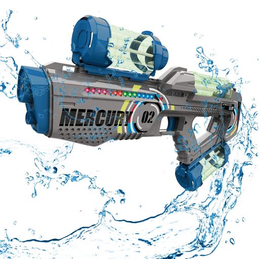 Pistola de Agua Eléctrica Color Gris