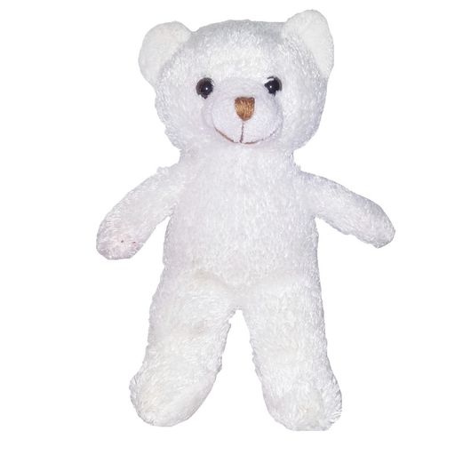 Peluche Oso Blanco 25cm plazaVea plazaVea