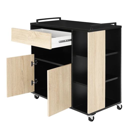 Homcom Mueble Auxiliar De Oficina One Size