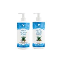 Pack 2 Aloe Liquid Soap Jabon Liquido