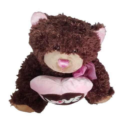 Distribuidor mayorista online I Alco Distribuciones. Oso Peluche corazón  Love 40 cm.