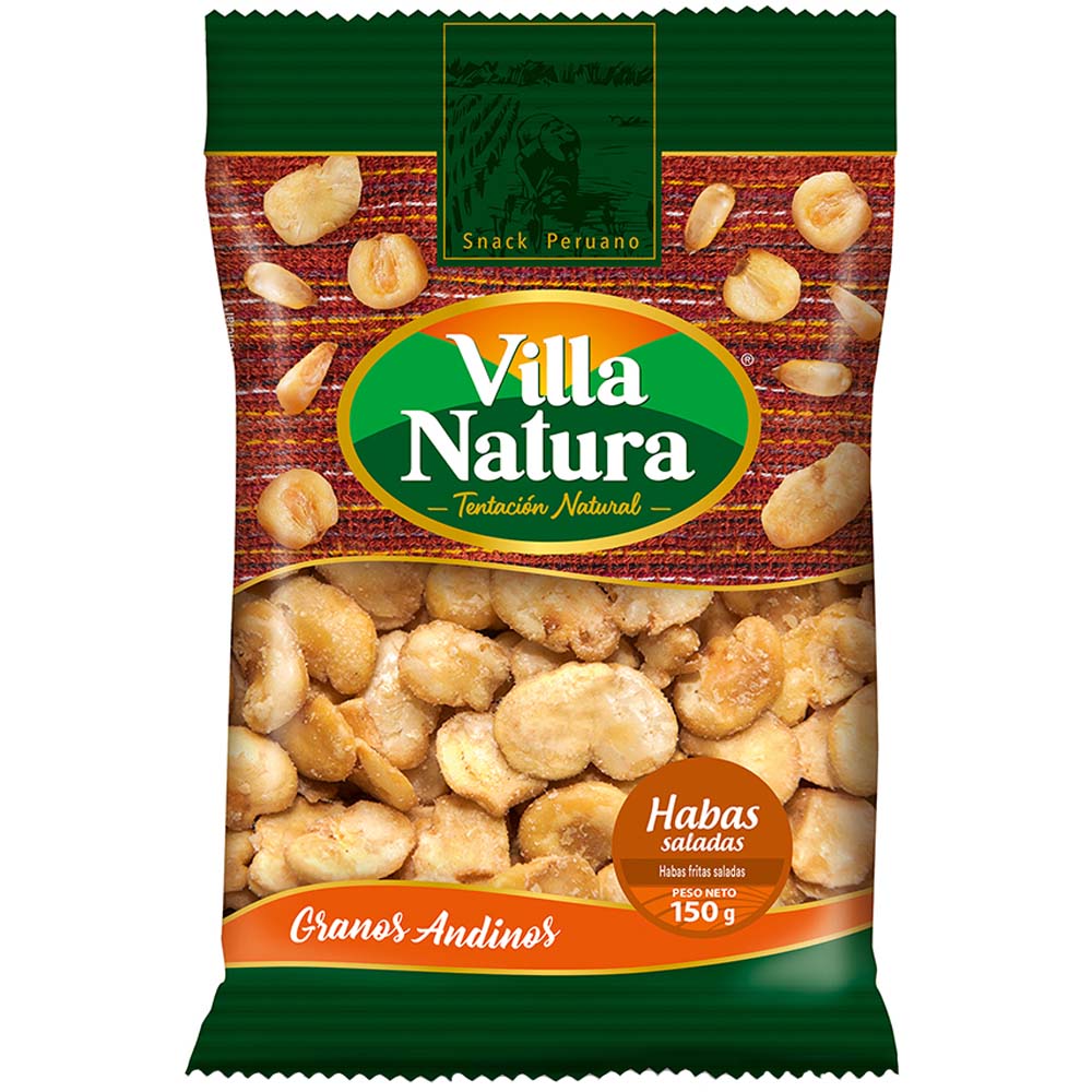 Habas Saladas VILLA NATURA Bolsas 150g