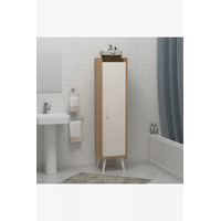 Armario para Baño Megan color Blanco/Macadamia TU MESITA