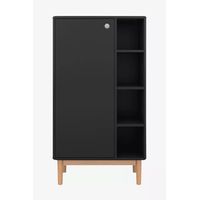 Mueble Organizador de Baño Elvis color Negro TU MESITA