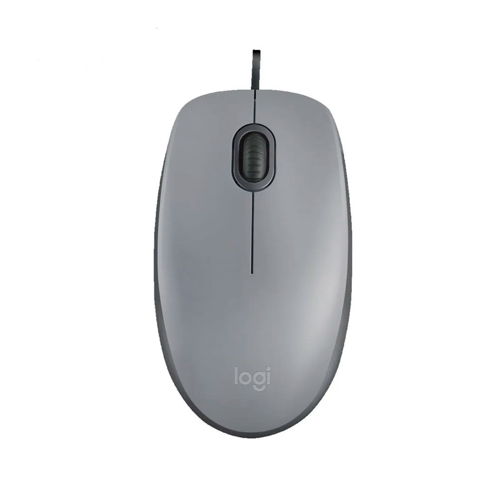 Mouse Logitech M110 Silent Optico Usb Silver Gris