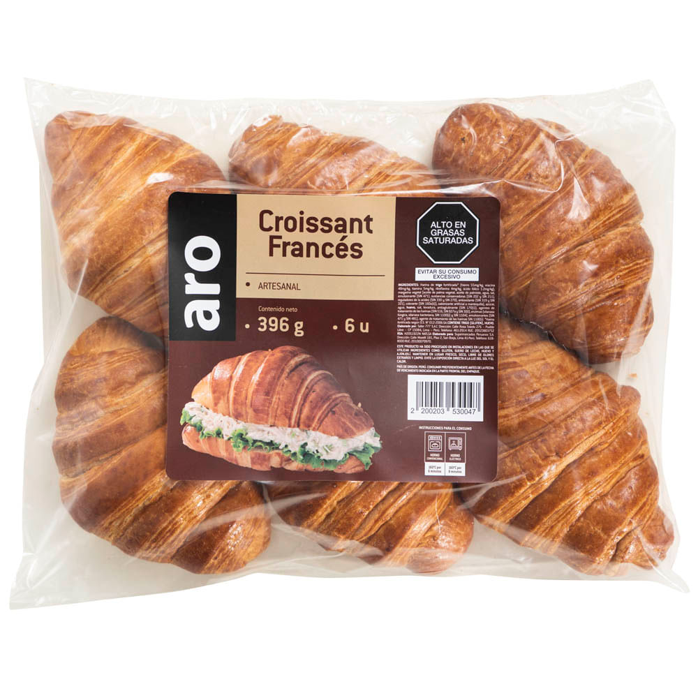 Croissant Francés ARO Bolsa 396g