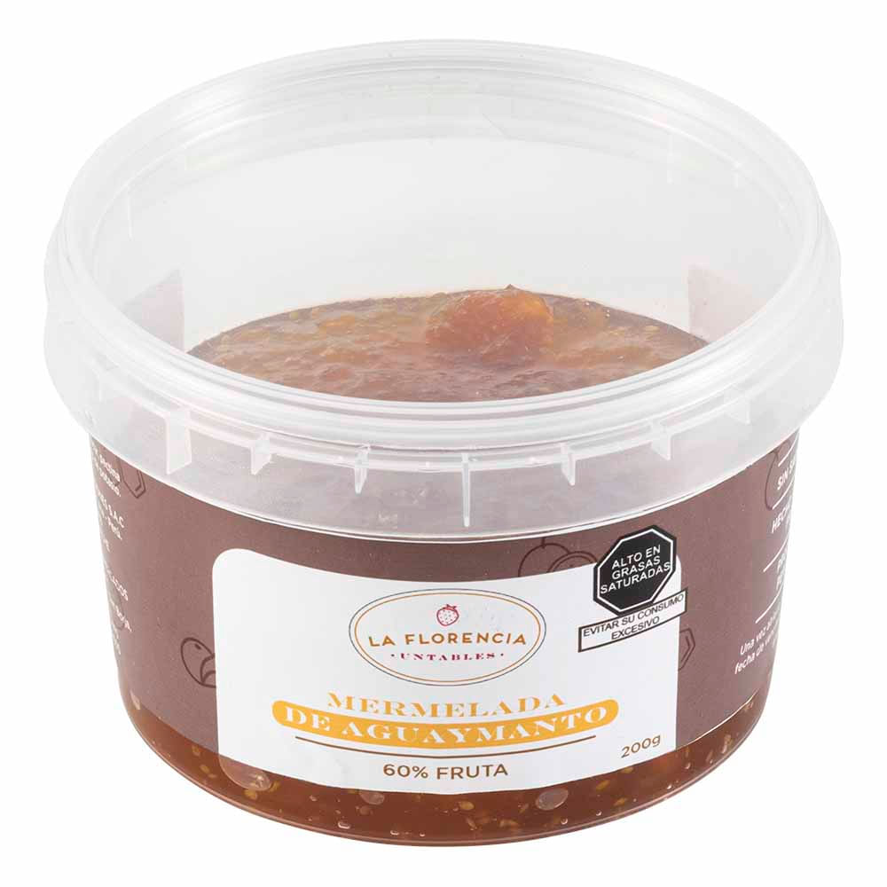 Mermelada de Aguaymanto LA FLORENCIA Pote 200g