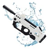 Pistola De Hidrogel Juguete Ak47 Metralleta LED + Lentes + Dardos Azul