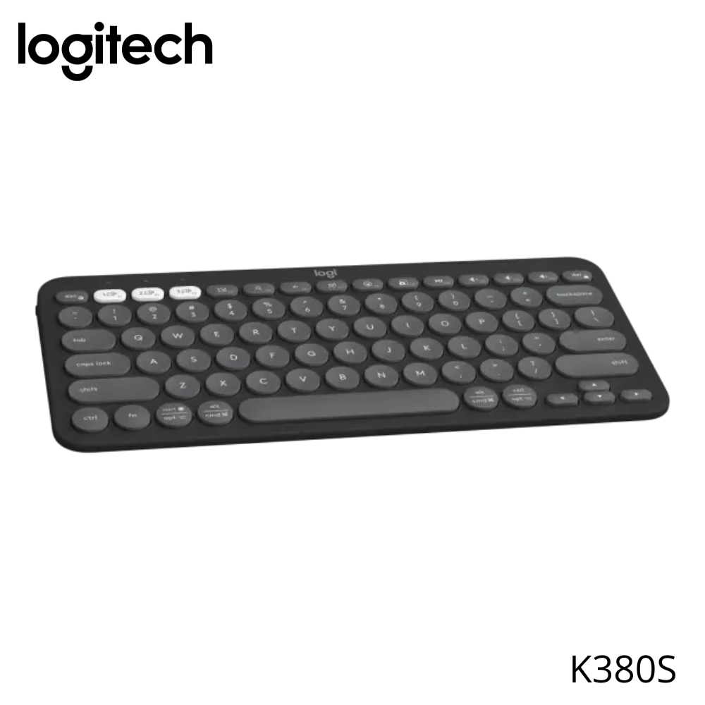 Teclado Logitech Pebble 2 Keys Bluetooth Multispositivo Negro