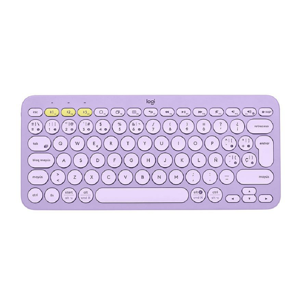 Teclado Logitech K380 Multi-Device Bluetooth Lavender