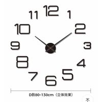 Reloj de Pared 3D Grande con Relieve Modelo 2024 Sala Hogar Oficina