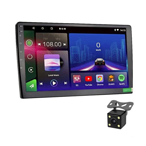 GENERICO Radio Auto Bluetooth Android 1 Din Pantalla Touch 7 Pulgadas