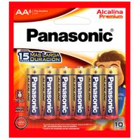Pila Alcalína PANASONIC AA Blíster 6un