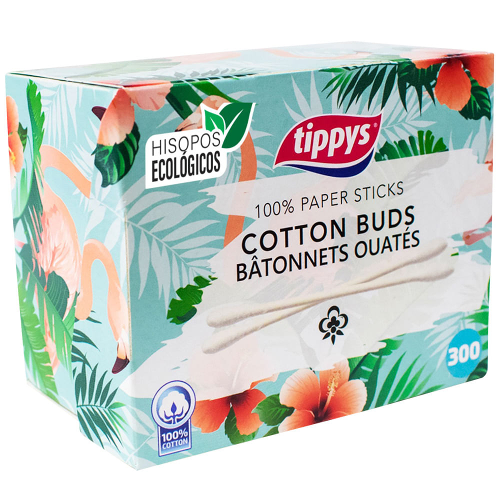 Hisopos Ecológicos TIPPYS Caja 300un
