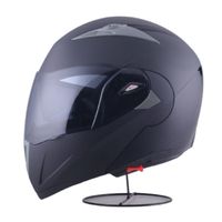 Casco De Moto Abatible Articulado Certificado Negro - Talla XL