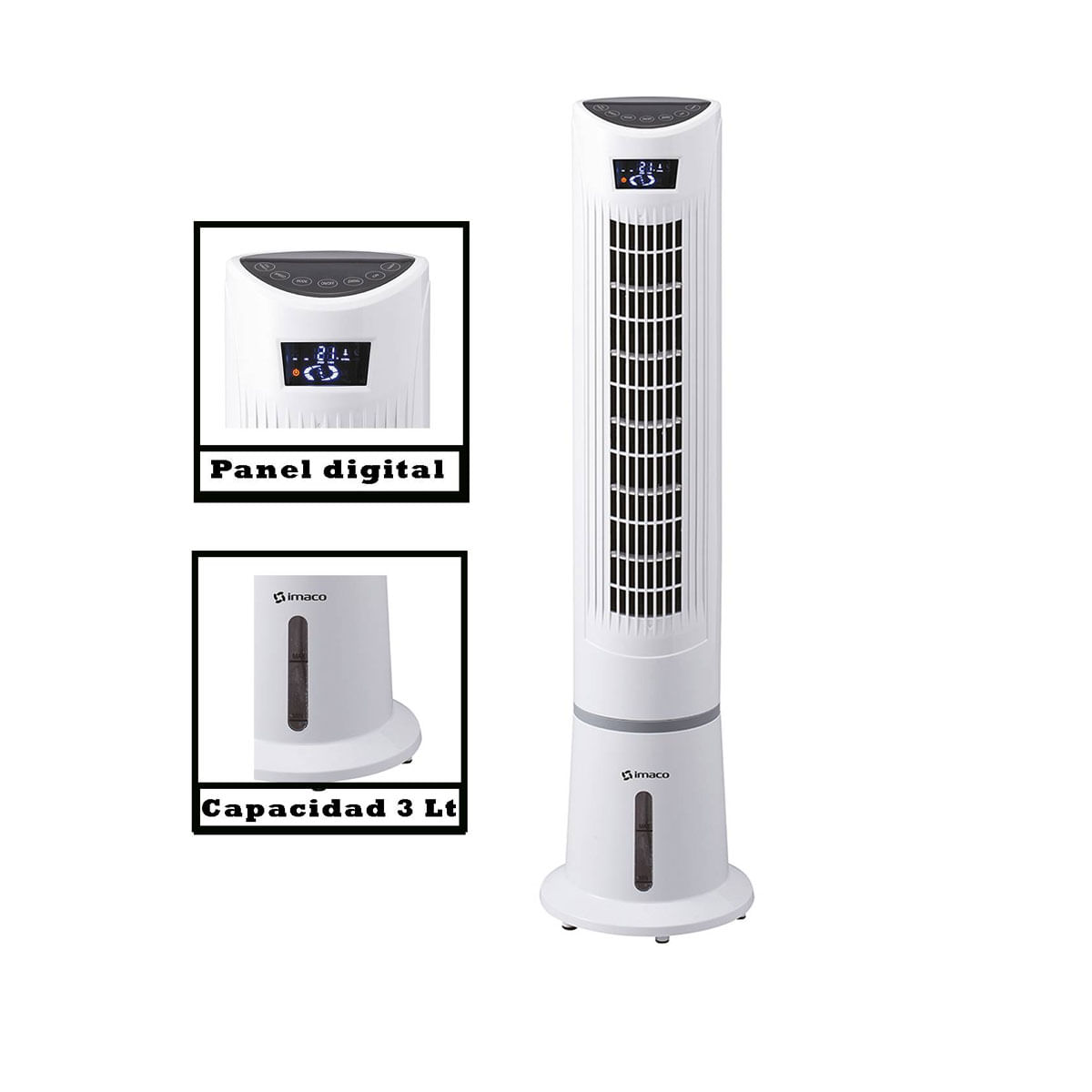 Enfriador de Aire Digital Imaco IYS5535 58W