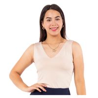 Polo Ecovalim Cuello V Suplex Anne Mujer
