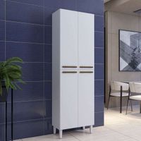 Alacena Moderna 4 puertas Alejo color Blanco TU MESITA