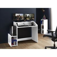Escritorio Moderno Mikoto Blanco R&R MUEBLES