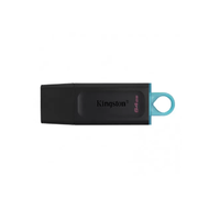 Memoria  Kingston Usb 3.2 64GB Negro DataTraveler Exodia