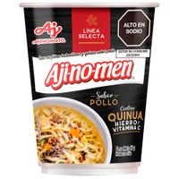 Sopa Instantánea AJINOMEN Sabor a Pollo con Quinua Vaso 57g
