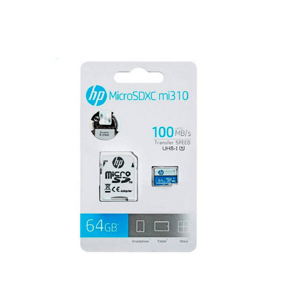 Memmoria Micro Sd Hp  64GB Mi310