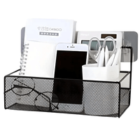 Organizador de Escritorio y Oficina Cesta Colgante Negro 45C