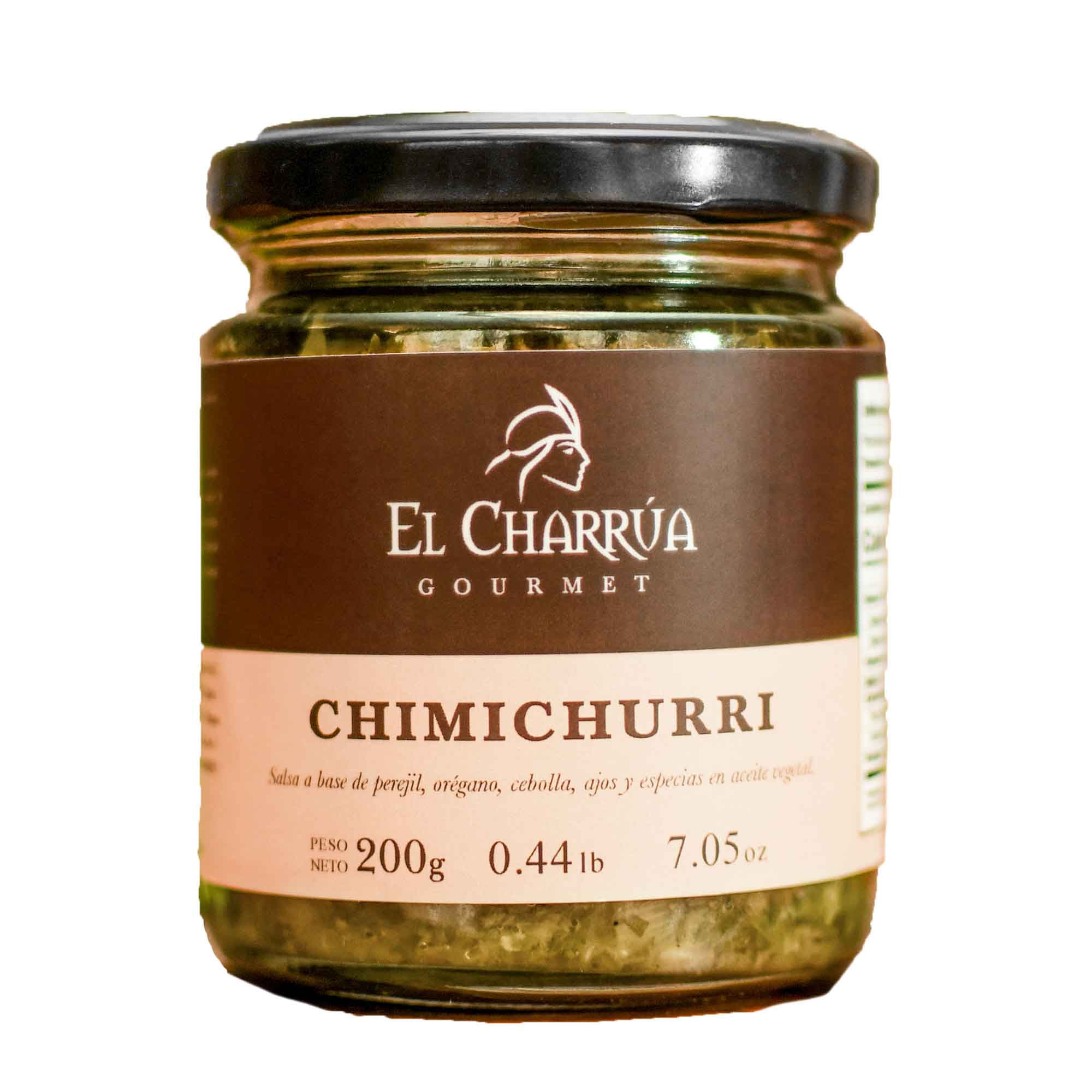 Salsa Chimichurri EL CHARRUA Frasco 200g