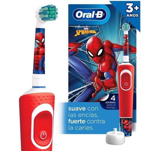 Oral-B Cepillo Eléctrico Vitality Kids Spiderman + Estuche de Viaje