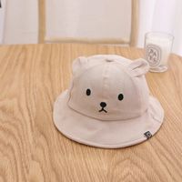 Sombrero para Bebé Modelo Osito Orejón Beige