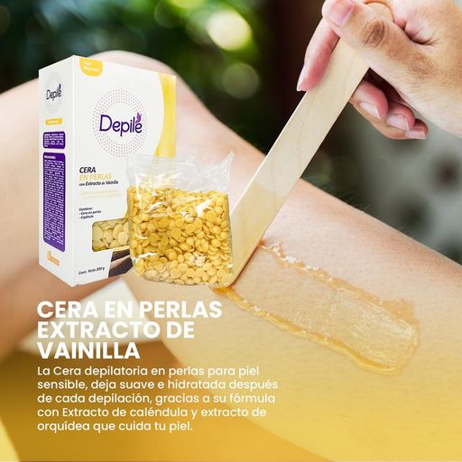 Cera en Perlas Extracto de Vainilla Depile 200 Gramos 3 Unidades plazaVea plazaVea