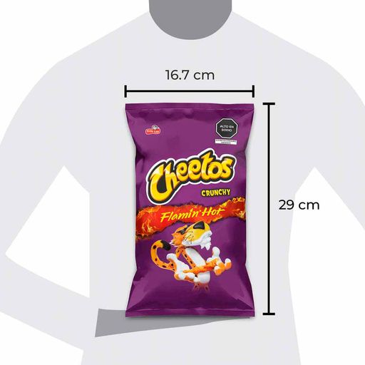 Cheetos Crunchy XXTRA Flamin' HotCheese 240 gramas