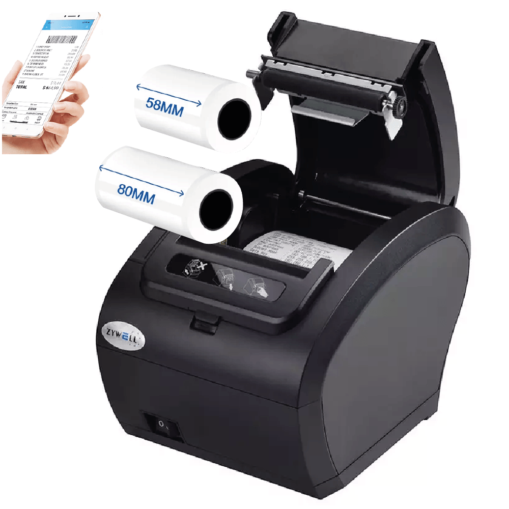 Impresora Termica Ticket 80mm con Bluetooth  ZY306
