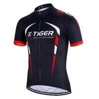 Jersey Maillot Ciclismo X-TIGER 02201 Cortaviento Proteccion UV