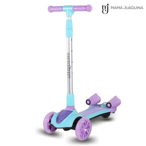 Scooter Para Niño O Niña Bota Humo Con Bluetooth.