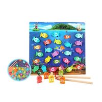 Juego Didáctico Pesca Imantada ABC