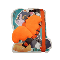 Arnés Alas de Ángel para Mascotas Gatos y/o Cachorros Color Naranja Talla M