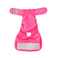 Pañal Reutilizabe para Perro Hembra Calzón Patitas Shop Color Fucsia Talla XS
