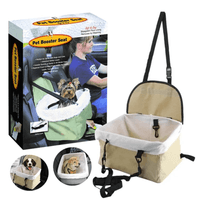 Caja Auto Elevado Copiloto para Mascotas Pequeñas Patitas Shop