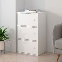 Comoda Moderna Tingle Blanco R&R MUEBLES